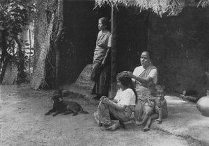 Village Idleness、c1890、1910 作： Alfred William Amandus Plate