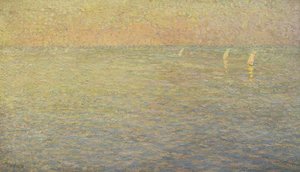 海のボート 作： Alfred William Finch