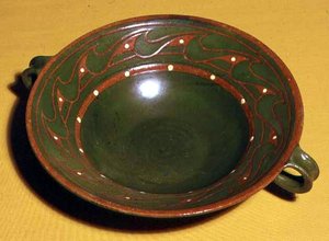 土器ボウル、1897-1900（土器）