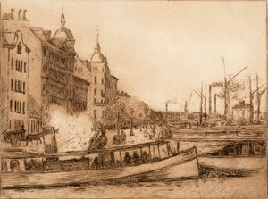 北港 作： Alfred William Finch