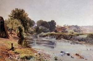 半分眠っているような古き良きイギリスの姿 作： Alfred William Hunt