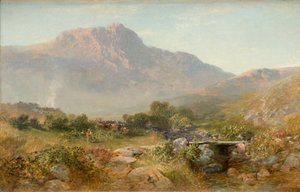 カペルキュリグ、1855年 作： Alfred William Hunt