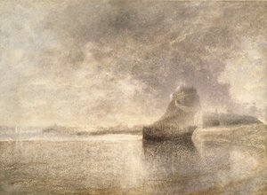 聖なる島の城、ノーサンブリア、c1882-3
