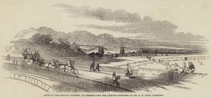 ディー高架橋チェスターでの鉄道事故の様子 作： Alfred William Hunt