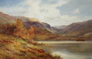 ハイランドの10月 作： Alfred de Breanski
