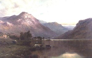ローモンド湖の頭 作： Alfred de Breanski
