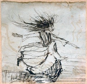 魔女、c1830-1857 作： Alfred de Musset
