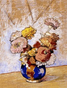 花のある静物; 花のある静物 作： Alfredo Ramos Martinez