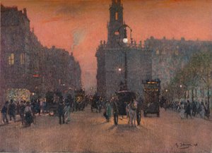 セント。 メアリー・ル・ストランド、c1909 作： Algernon Talmage