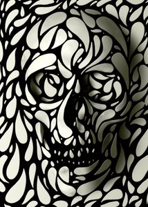 影の頭蓋骨の形成