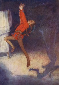 美しく持ちこたえた影 (color litho) 作： Alice Bolingbroke (after) Woodward