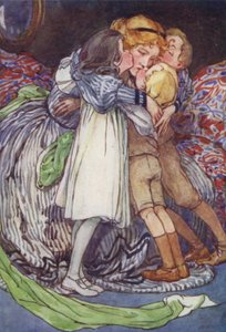それらの親愛なる顔が彼女に押し付けられた（カラーリソ） 作： Alice Bolingbroke (after) Woodward