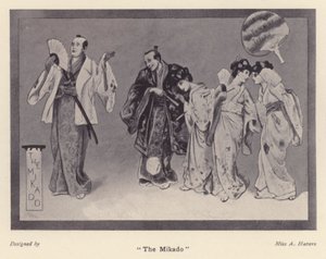 "The Mikado" (litho) 作： Alice Havers