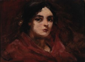 ジプシー、19 世紀後半から 20 世紀初頭。 作： Alice Pike Barney