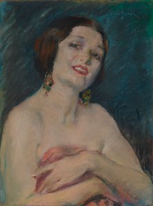 モデル・ホールディング・ドレープ 作： Alice Pike Barney
