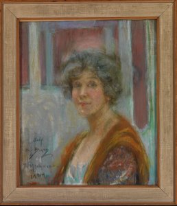 1924年の自画像 作： Alice Pike Barney
