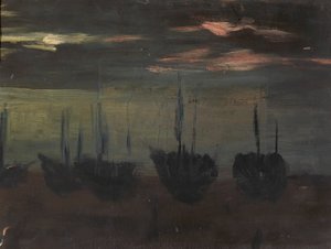ムーンライトで出荷、n.d. 作： Alice Pike Barney