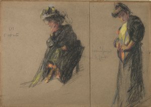 ストリート・ライフ 作： Alice Pike Barney