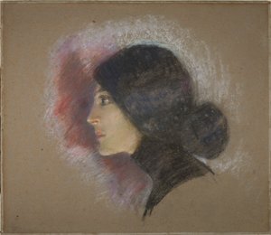 1900年のヴァンプ（ロティ・シュタイン） 作： Alice Pike Barney