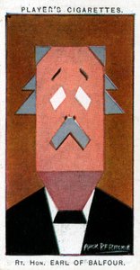 アーサージェームズバルフォー、初代バルフォー伯爵、1926年。 作： Alick P. F. Ritchie