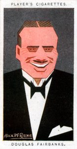 ダグラスフェアバンクス、アメリカの映画俳優、1926年。 作： Alick P. F. Ritchie