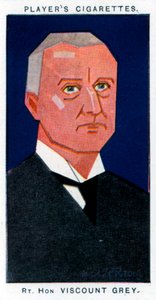 1926年、イギリスの政治家、ファロドンの第1子爵グレイ、エドワードグレイ。