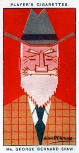 ジョージバーナードショー、アイルランドの劇作家、1926年。 作： Alick P. F. Ritchie
