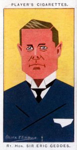 エリックキャンベルゲデス卿、イギリスの政治家、1926年 作： Alick P. F. Ritchie