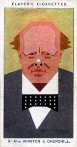 ウィンストンチャーチル、イギリス首相、1926年 作： Alick P. F. Ritchie