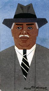 アガ・カーン氏（H.H. The Aga Khan III 作： Alick Penrose Forbes Ritchie