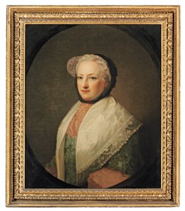 アン・ドレンコートの肖像、レディ・プリムローズ (c.1709-1775) (キャンバスに油彩) 作： Allan (follower of) Ramsay