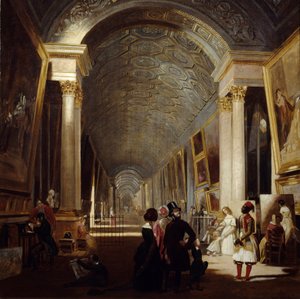 1841 年のルーヴル美術館。 アン。 作： Allan Fraser
