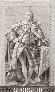 「英語とスコットランドの歴史のイラスト」第2巻のジョージIII（1738〜1820） 作： Allan Ramsay