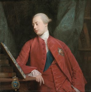 ノースKG卿フレデリックの肖像、後にギルフォード伯爵2世 作： Allan Ramsay