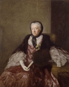 メアリーマーティン夫人の肖像、1761年 作： Allan Ramsay
