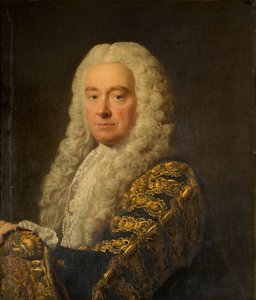 初代ハードウィック伯フィリップ・ヨークの肖像、1750～64年。 作： Allan Ramsay