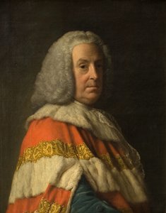 バース伯ウィリアム・パルトニー卿の肖像、1750～64年。 作： Allan Ramsay