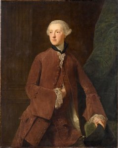ウィリアム・サザーランドの肖像、第18代サザーランド伯爵、1735～1766年、18世紀第2四半期。 作： Allan Ramsay