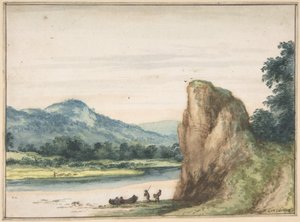風景 作： Allart van Everdingen
