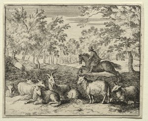 Reynard the Fox：The Chase of the Stag。 作： Allart van Everdingen