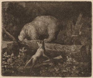 閉じ込められたクマ、おそらくc。 16451656。