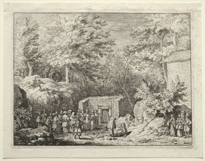 フォーススプリング、1660年代。 作： Allart van Everdingen