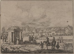 ワトロスの春、1650年頃（エッチング） 作： Allart van Everdingen
