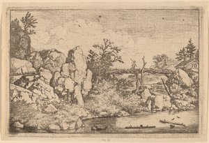 水の中の 2 つの丸太、おそらく c. 16451656。