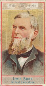ルイスベイカー、セントポールデイリーグローブ、アレン＆ジンテのためのアメリカンエディターズシリーズN1 ...、1887年。 作： Allen