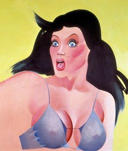 驚いた女性