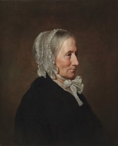 アーティストの母の肖像、おそらく1800年代中頃。 作： Allen Smith