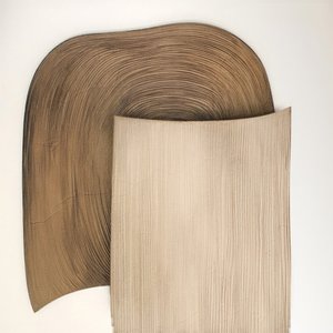 抽象的な層状形態 作： Alma