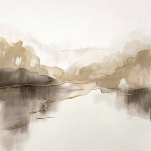 「山影」の抽象画 作： 