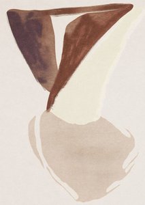 土の気配を帯びた流動的な形態